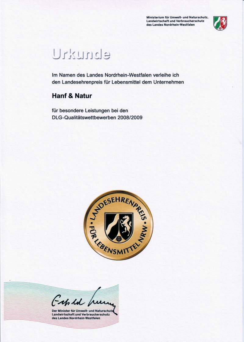 Landesehrenpreis NRW 2009