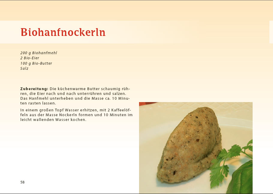 Hanf-Rezept