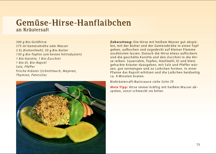 Hanf-Rezept