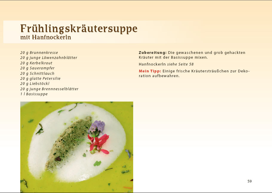 Hanf-Rezept